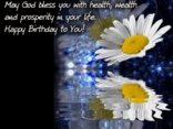 Wish you many happy returns of the day. 