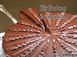 Birthday invitation