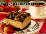 Einladung zu einem Dessert