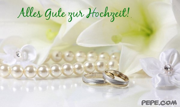 alles gute zur hochzeit