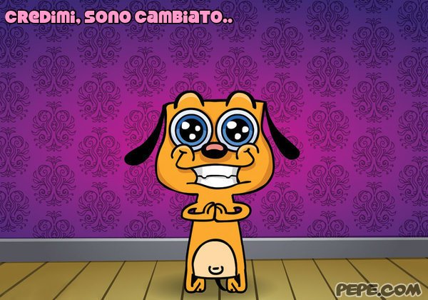 credimi, sono cambiato