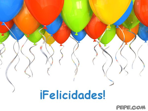 ¡Felicidades!