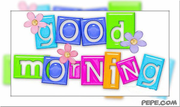 Good morning