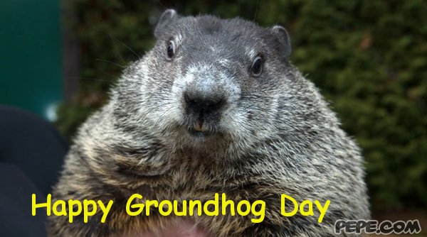 groundhog day and happy day happy groundhog day cartolina virtuale pepe groundhog day and happy day happy groundhog day cartolina virtuale pepe