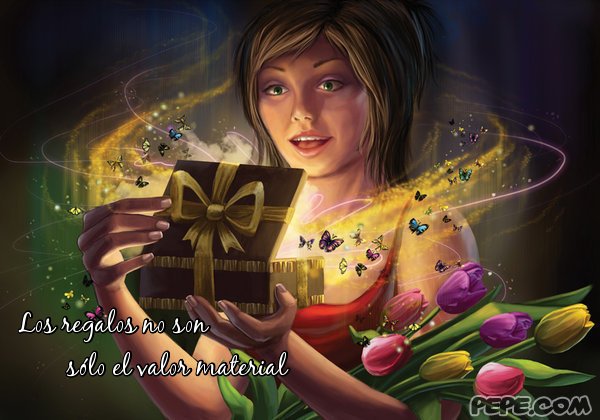Los regalos no son sólo el valor material