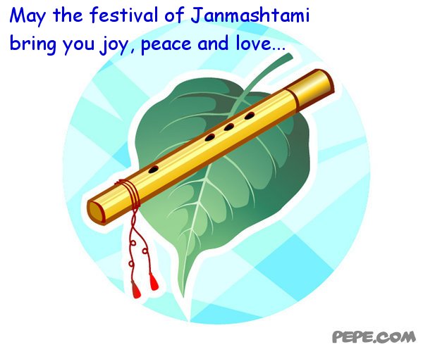 May the festival of Janmashtami bring you...