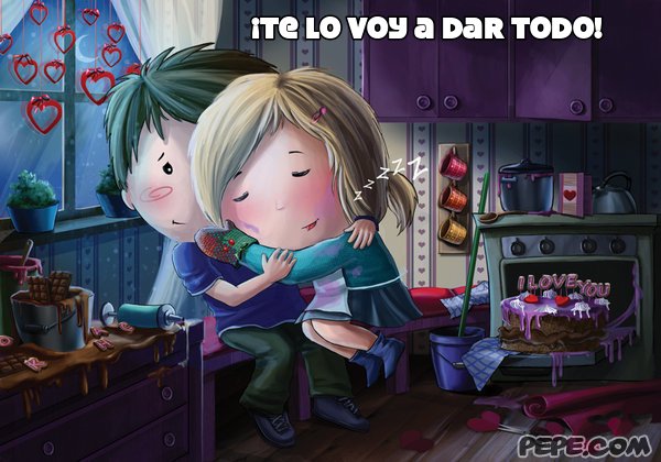 ¡Te lo voy a dar todo!
