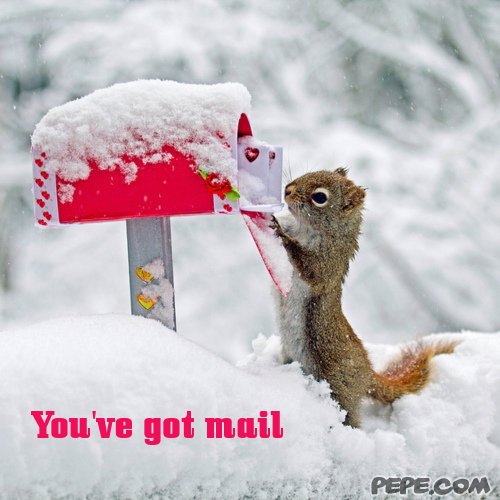 You've got mail
