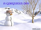 A GORGEROUS DAY