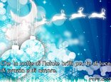 Che la notte di Natale brilli per te di luce, di grazia e di amore.