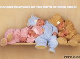Congratulations on the birth of your child!