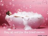 Day of rest for the fried nerves