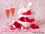 ¡Enhorabuena por tu boda!