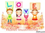 Frohen Valentinstag