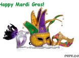 Hey! It's time to party hard! Happy Mardi Gras!