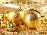 I like to spend time with you
