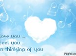 I love you ... 