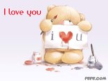 I love you