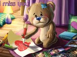 I miss you