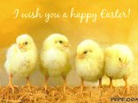 I wish you a happy Easter!