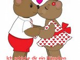 Ich schicke dir ein Küsschen