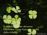 Il cielo ha donato all’uomo l’abitudine come buon surrogato della felicità 