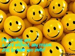 I'm sending you a card without any reason. Just to make you smile!