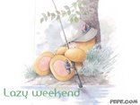 Lazy weekend
