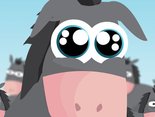 Look into my eyes! 
