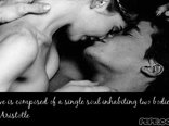 Love is composed of a single soul inhabiting two bodies.