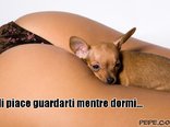 Mi piace guardarti mentre dormi