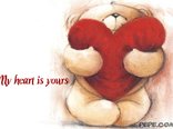 My heart is yours