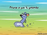 Prima o poi ti prendo!