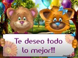 Te deseo todo lo mejor!!!