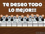 Te deseo todo lo mejor