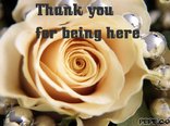 Thank you for being here