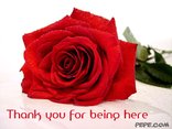 Thank you for being here