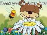 Thank you for being here