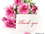 Thank you for the sunshine