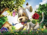 Thank you sweetheart