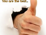 You are the best... 