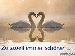 Zu zweit immer schöner …