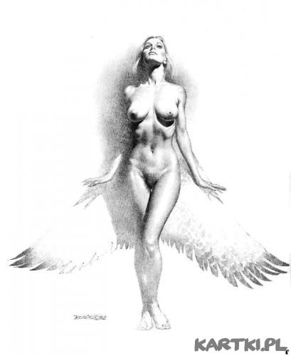 I'm an angel with broken wings