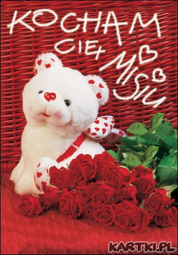 Kocham Cie Misiu