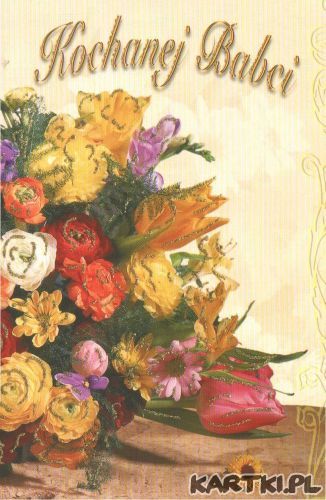 Kochanej Babci.
