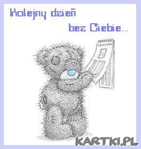 kolejny dzień bez Ciebie
