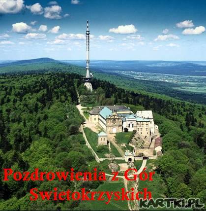pozdrowienia z gór świętokrzyskich