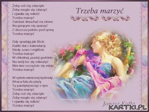 Trzeba marzyć...