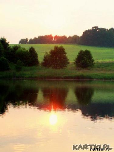 zachód słonca