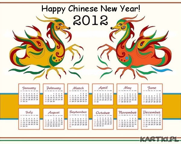 Chiński Nowy Rok - Rok Smoka
